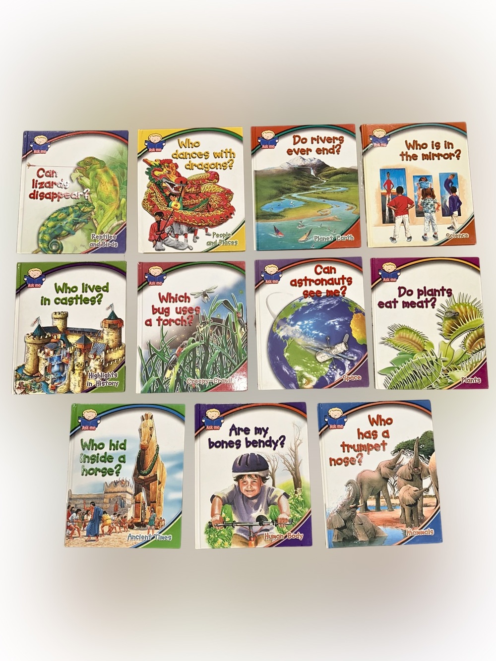 Southwestern Ask Me Book Set Lot of 11 Hardcover Homeschool Science Educational